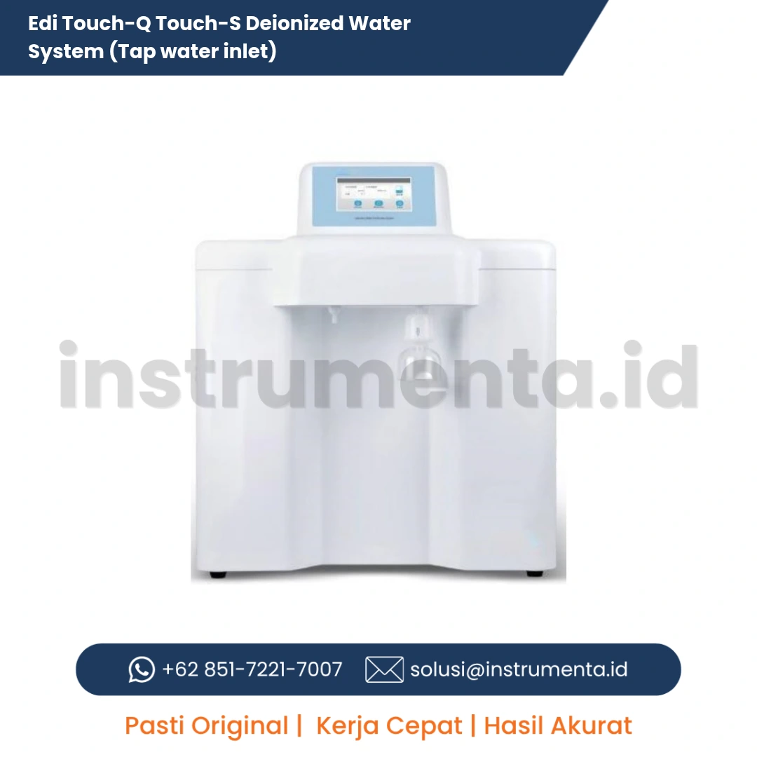 Jual Edi Touch-Q Touch-S Deionized Water System Distributor Resmi Alat Pemurni Air Laboratorium